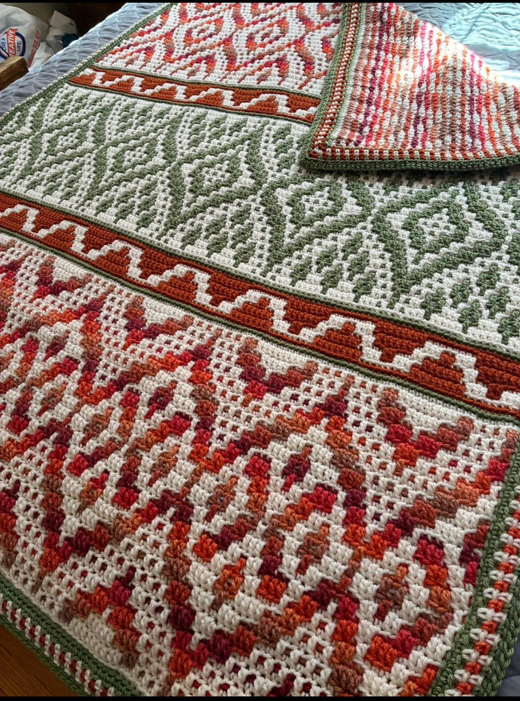 MOSAIC CROCHET PATTERN - Repertoire - Digital Pdf