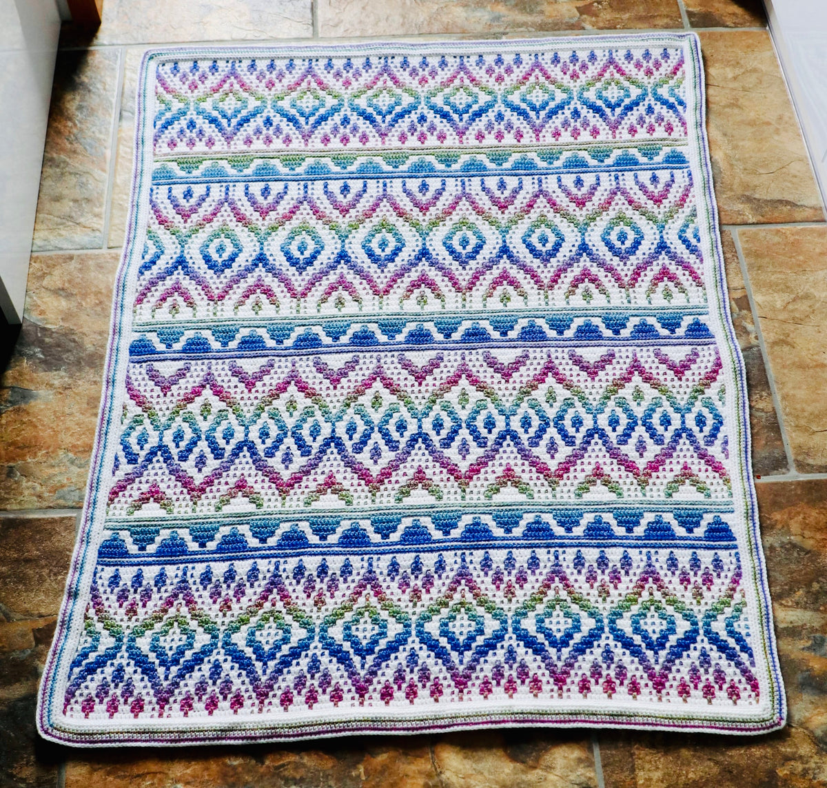 MOSAIC CROCHET PATTERN - Repertoire - Digital Pdf