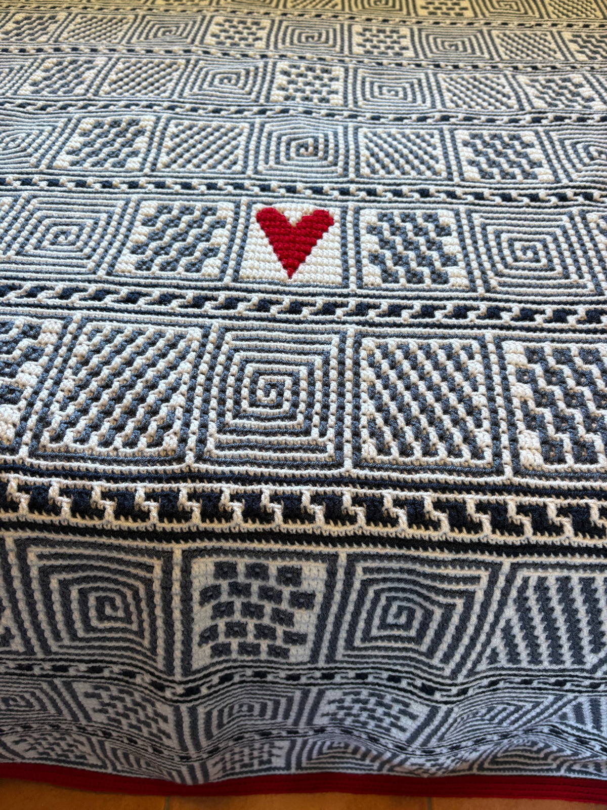 MOSAIC CROCHET PATTERN - Patchwork Motifs - Pdf Digital download