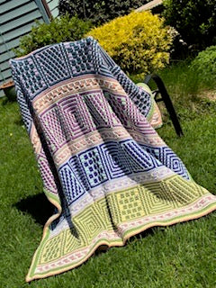 MOSAIC CROCHET PATTERN - MINERVA - Pdf Digital Download