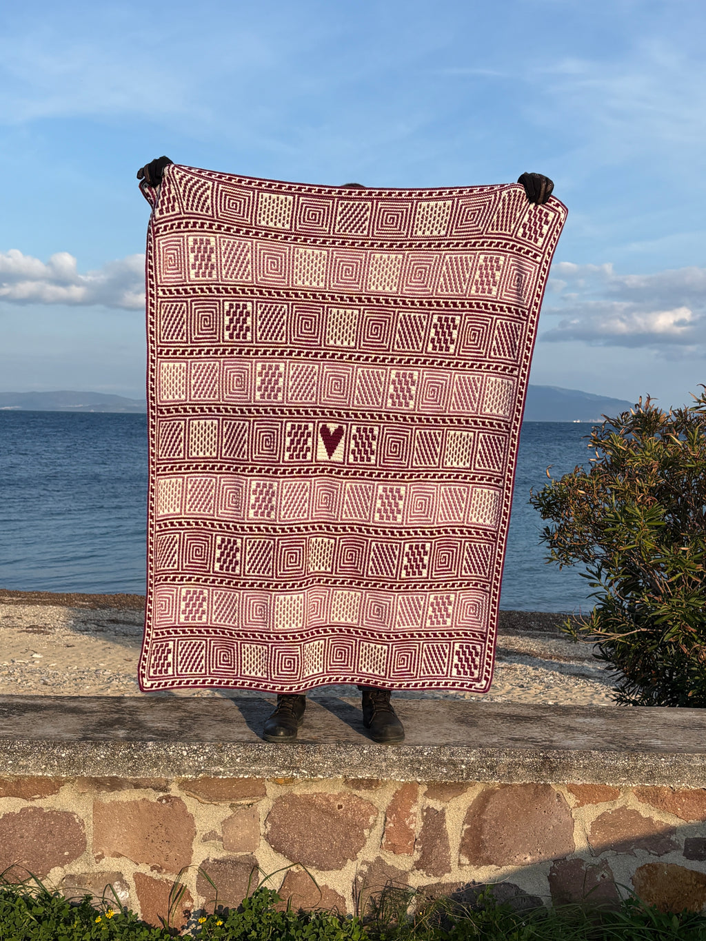 MOSAIC CROCHET PATTERN - Patchwork Motifs - Pdf Digital download