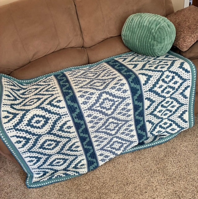 MOSAIC CROCHET PATTERN - Repertoire - Digital Pdf